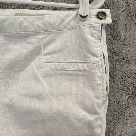 Pilcro and the Letterpress Anthropologie High Rise Denim Legging White Women 31 - Picture 4 of 6